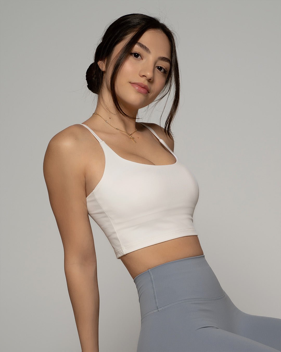 Plenum White Bra