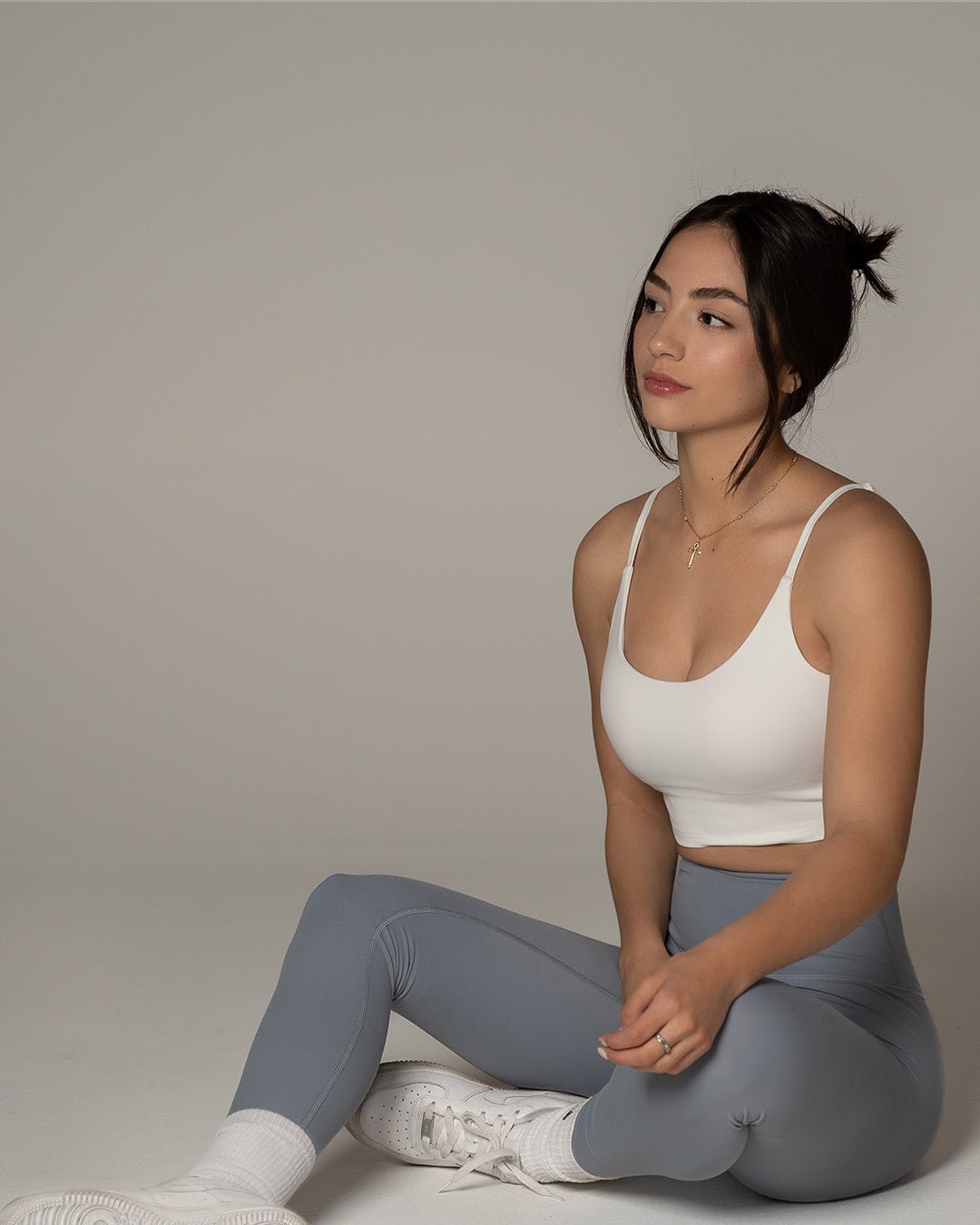 Plenum White Bra